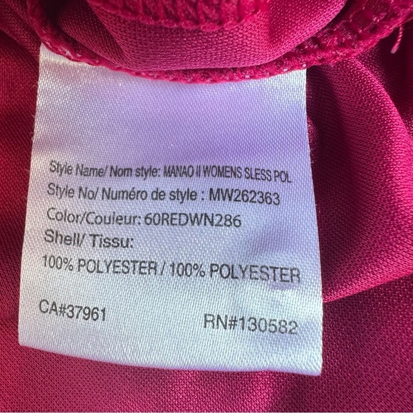 2 Pack ~ McKinley Manao II Sleeveless Collared 1/4 Button Up Polos Size Large - Picture 5 of 12